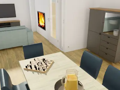 Essbereich: Foto dient zur Veranschaulichung, Möblierung kann abweichen.