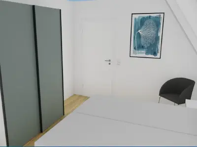 Schlafzimmer: Foto dient zur Veranschaulichung, Möblierung kann abweichen.