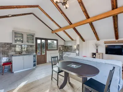 Küche und Essbereich