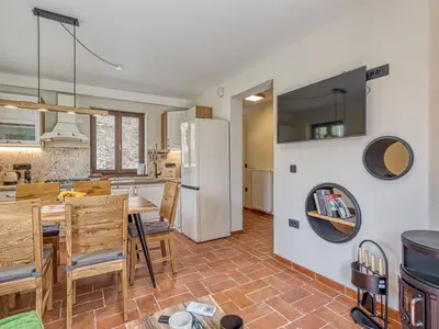 Küche und Essbereich