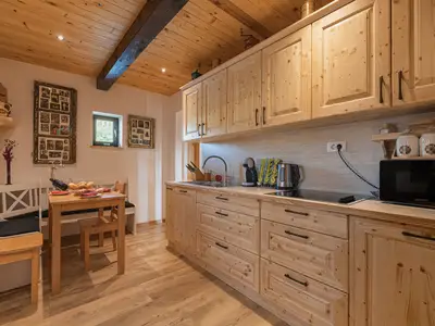 Küche und Essbereich