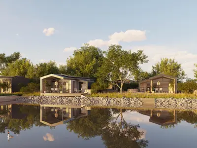 Außenseite Ferienhaus [Sommer]