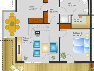 Ferienhaus für 8 Personen (120 m²) in Nordhorn 3/10