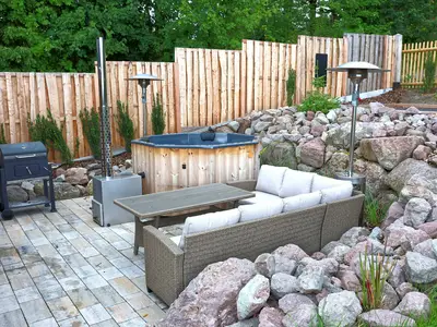 Feuerstelle im Garten