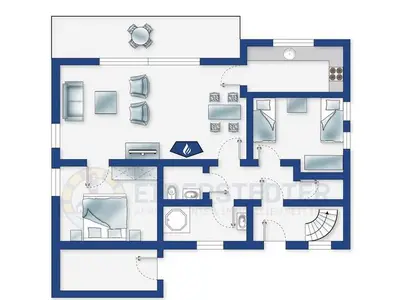 Ferienhaus für 8 Personen (125 m²) in St. Peter-Ording 8/10