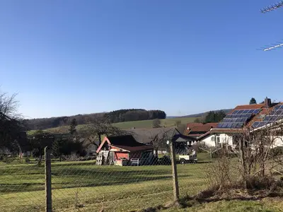 Blick aus dem Garten