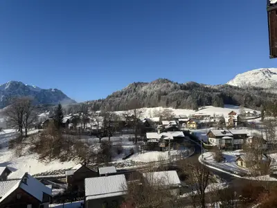 Villa Verdi, Altaussee, Blick im Winter