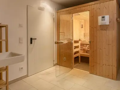 Eigene Sauna in jeder Lodge