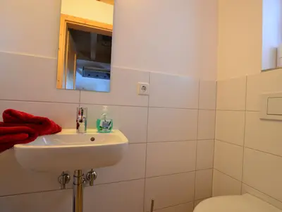 Gäste WC im Erdgeschoß