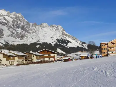 Ferienhaus Hochkönig - Haus und Lage an Skilift u