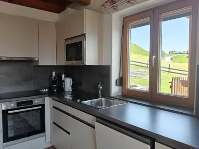 Chalet_KücheAusblick