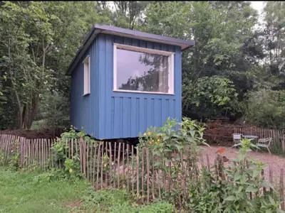 Seitenansicht Tiny Haus Sternenhof