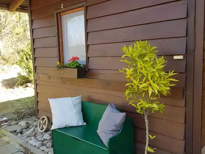 Ferienhaus Bussard-Eingangsbereich