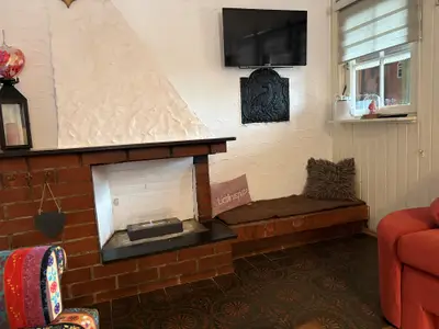 Ferienhaus Bussard - Wohnbereich