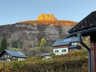 Villa Verdi, Altaussee, "Loser" in der Abendsonne