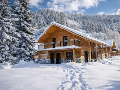 Außenseite Ferienhaus [Winter]