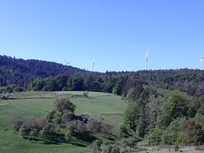 Bergfeldhof-Blick über Wiesen und Felder
