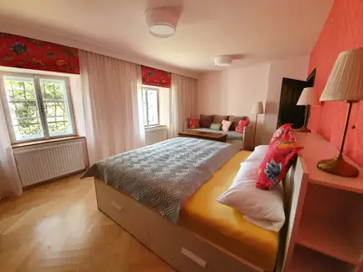 Schlafzimmer rosa