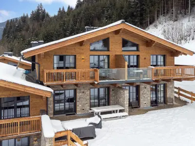 Außenseite Ferienhaus [Winter]