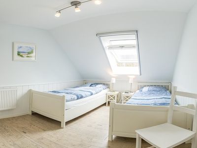 Ferienhaus Broderhus Bude Einzelbettschlafzimmer