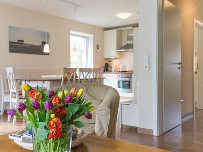 Ferienhaus Broderhus Bude Wohnzimmer/Küche