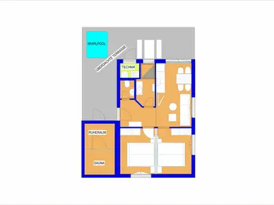 Raumplan Relaxchalet