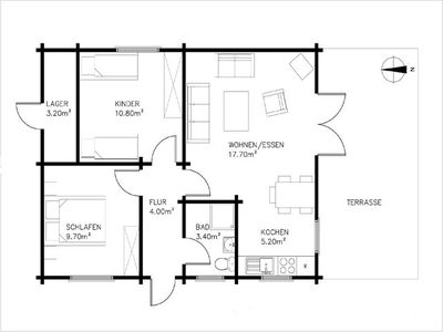 Ferienhaus für 6 Personen (54 m²) in Steinberg (Schleswig-Holstein) 7/10