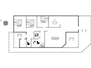 Ferienhaus für 6 Personen (104 m&sup2;) in Storvorde