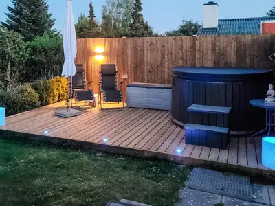 outside