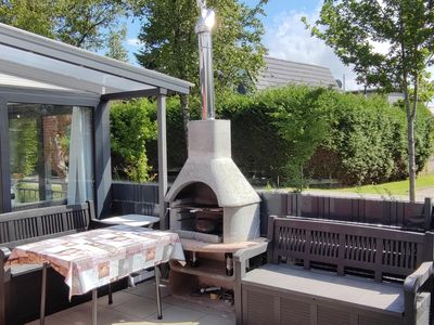 Terrasse mit Grill