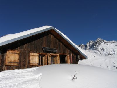 Maiensäss Glivers - Ansicht Winter