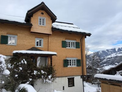 Ferienhaus Altes Pfarrhaus - Ansicht Winter