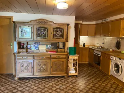 Wohnzimmer und Küche