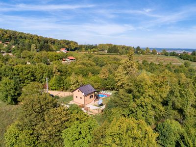 Haus - Blick in den Himmel