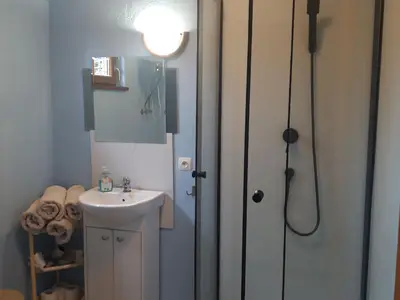 Badezimmer Hütte 1