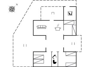 Ferienhaus für 6 Personen (64 m²) in Sydals