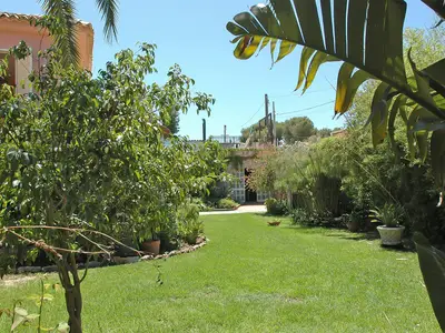 outside