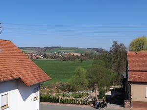 Blick von der Terrasse ins Taubertal