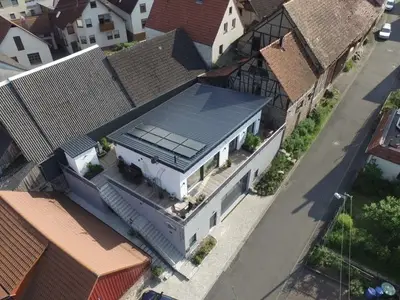 Penthouse aus der Vogelperspektive