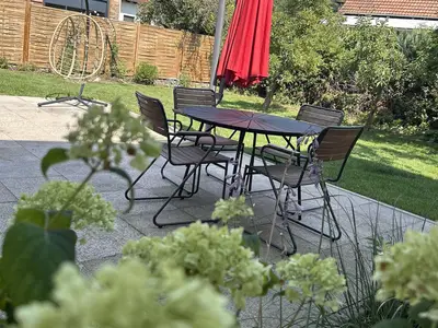 Blick zur Terrasse
