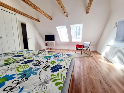 Schlafzimmer.