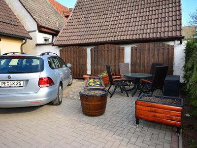 Parkplatz am Ferienhaus