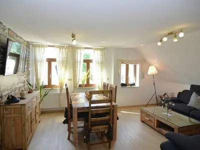 Wohnzimmer in der 2. Etage