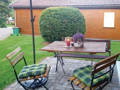 outside