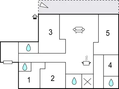 Ferienhaus für 12 Personen (160 m²) in Friedrichsbrunn 1/10