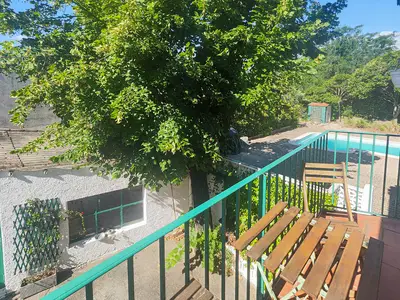 outside
