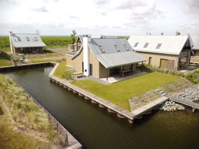 Au&szlig;enansicht des Ferienhaus auf Insel Tholen