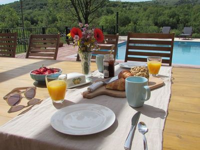 Alleinstehendes Ferienhaus mit Pool