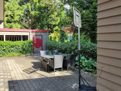 outside