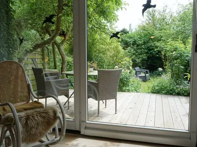 Blick auf Terrasse